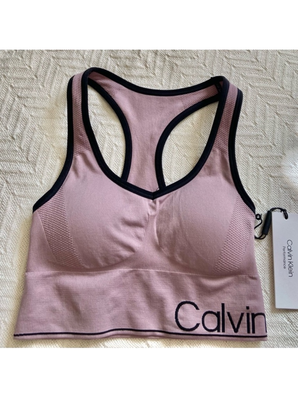 Calvin Klein Performance Purple Sports Bra